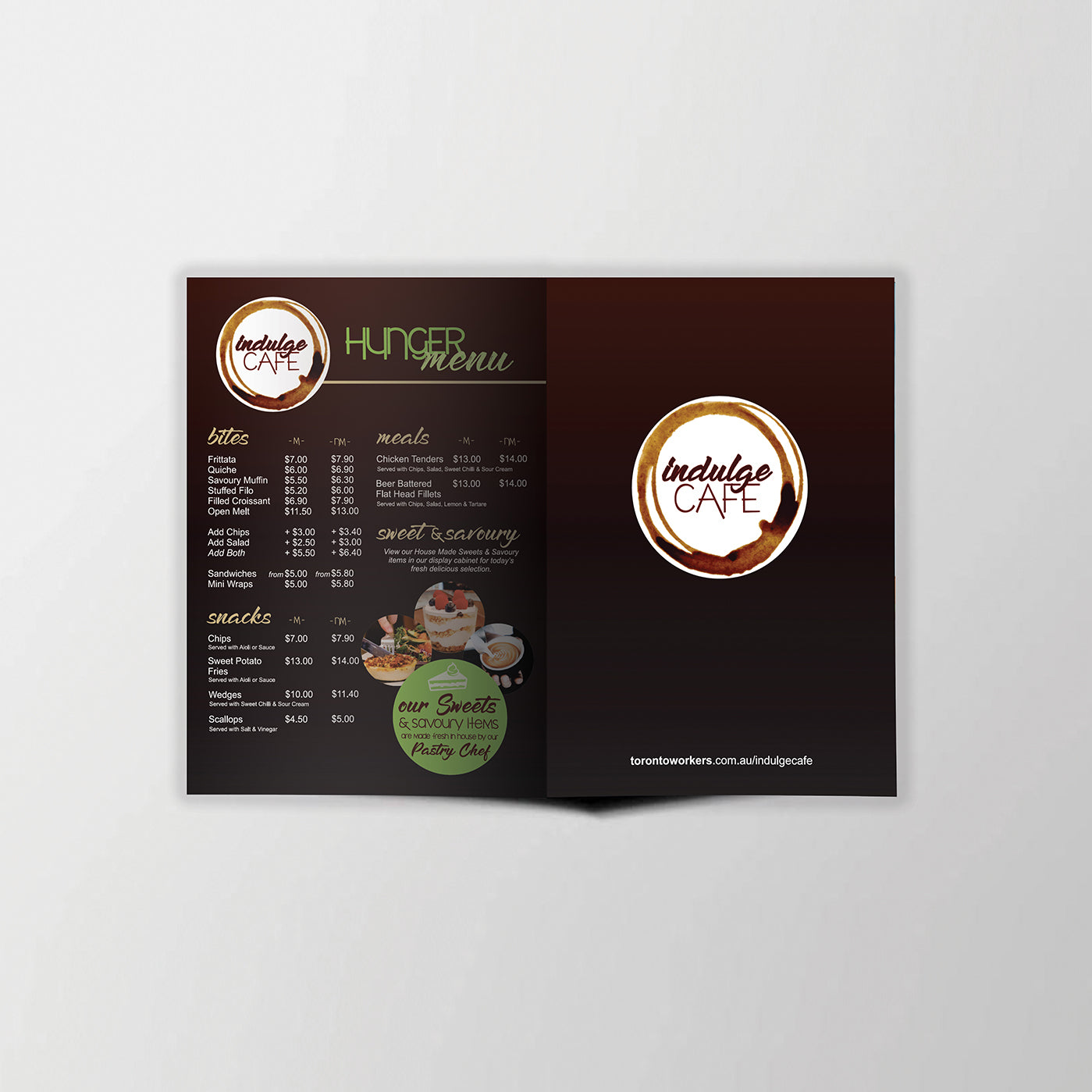 Menu A3 Bi-Fold