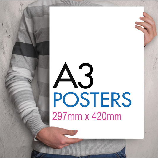 A3 Posters - Bundle 50 & up