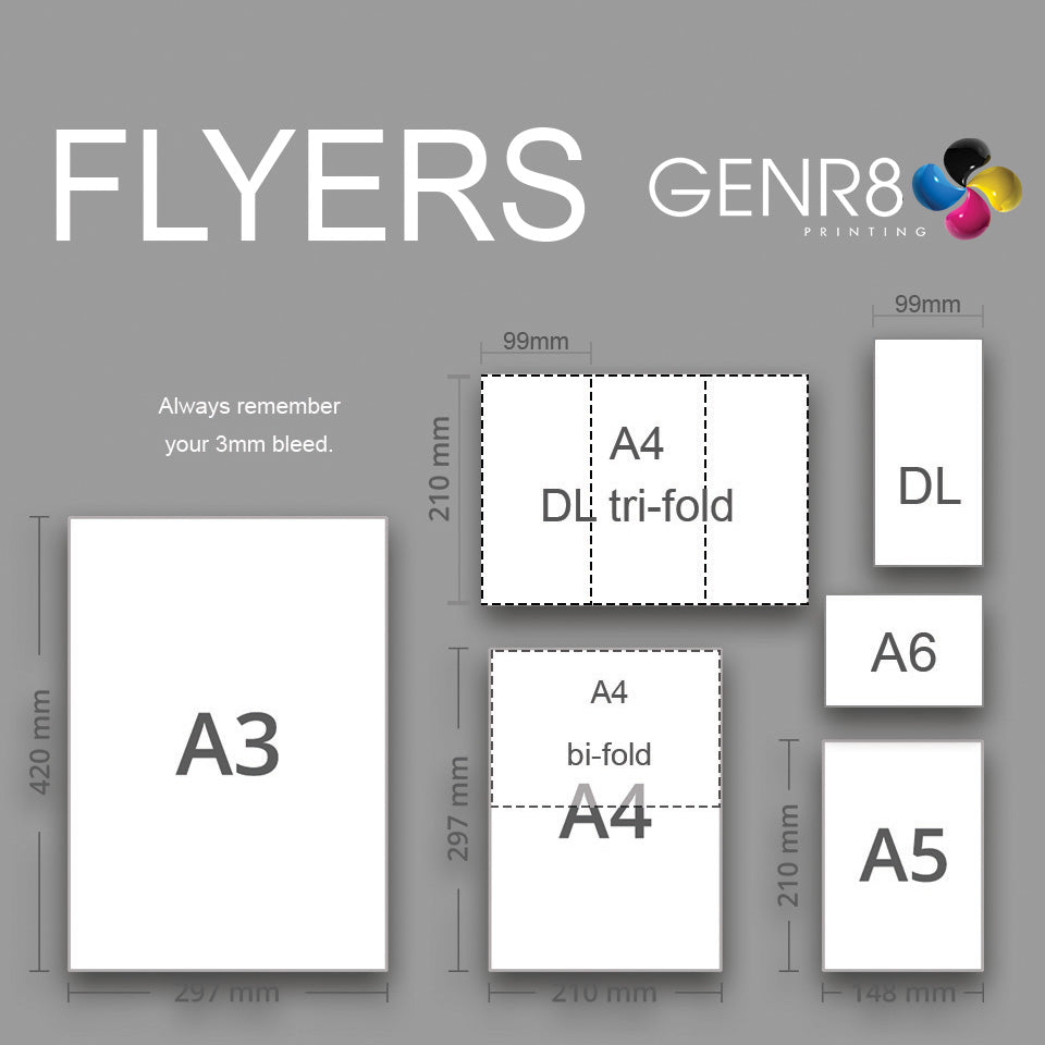 Flyers A3 Bi-Fold